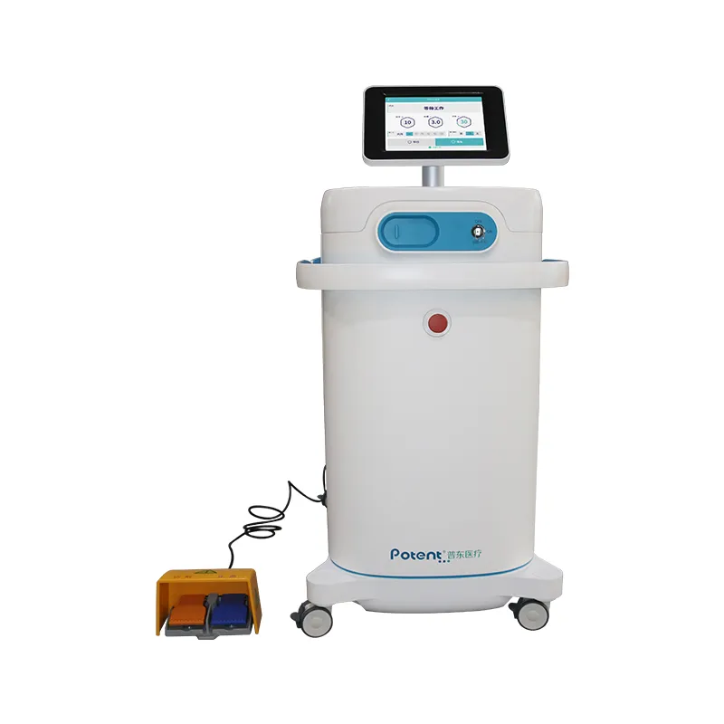 100W Medical Laser Equipment Lithotripter Holmium Laser Instruments for Polypus Resection Hepatobiliary Stones Ent