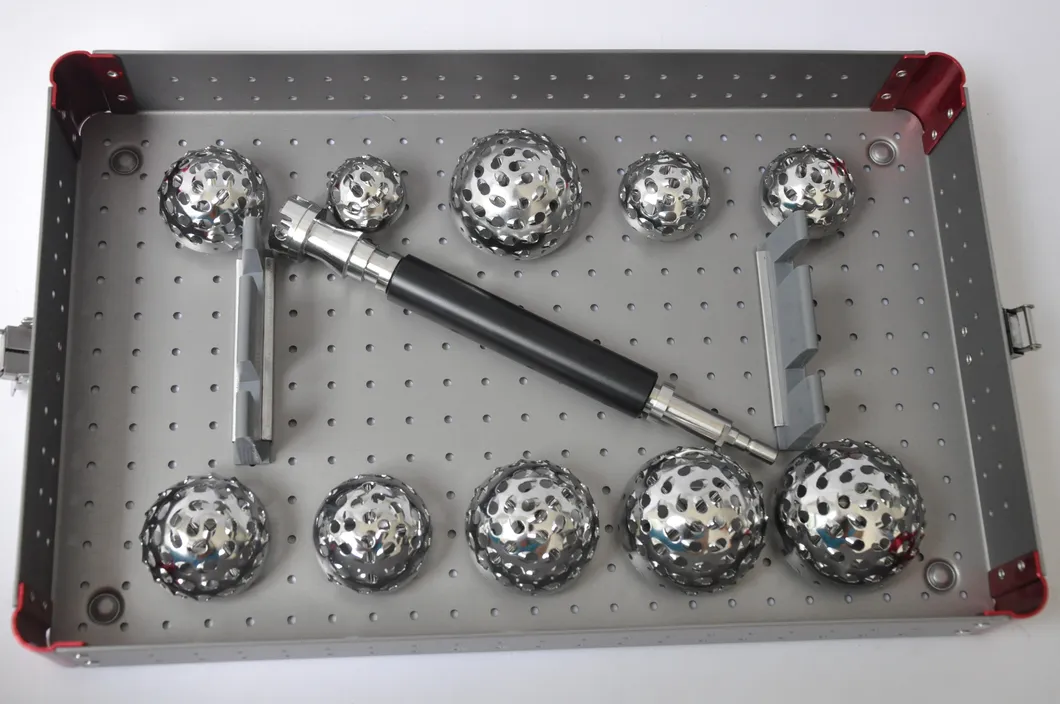 2020 New Product Arthoplasty Implants Hip Prosthesis Power Drill Hemiarthroplasty Reamer