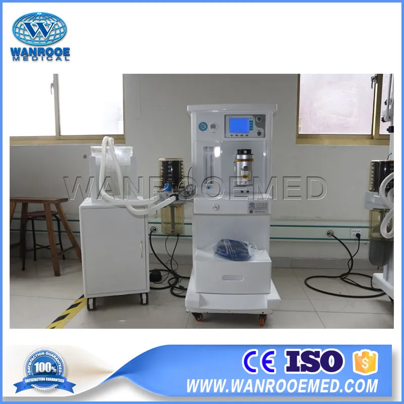 Amj-560b3 Medical Equipments Portable Mobile Recovery ICU Anesthesia Ventilator Machine