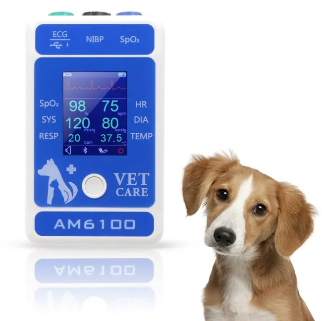 Animal Cat and Dog Vet Patient Monitor Medical Equipment Veterinary Instrument Animal Monitor Pet Monitor Pet Equipment Veterinary Clinic Equipment