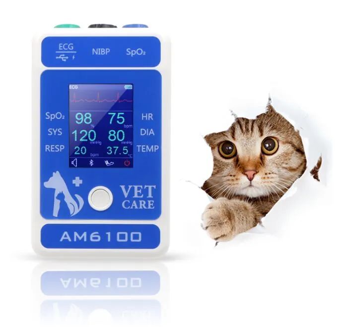 Animal Cat and Dog Vet Patient Monitor Medical Equipment Veterinary Instrument Animal Monitor Pet Monitor Pet Equipment Veterinary Clinic Equipment