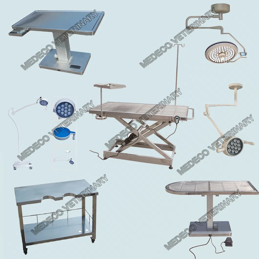 Animal Examination Table Veterinary Equipment Dwv-II Animal Operating Table Mes-05