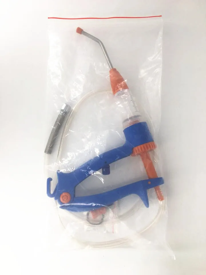 Animals Veterinary Automatic Continuous Syringe Drencher Gun 20ml