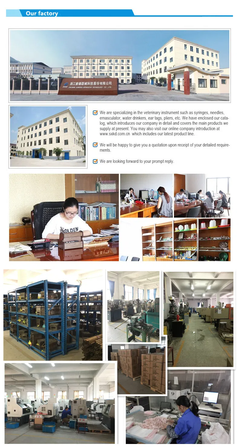 Animals Veterinary Automatic Continuous Syringe Drencher Gun 20ml