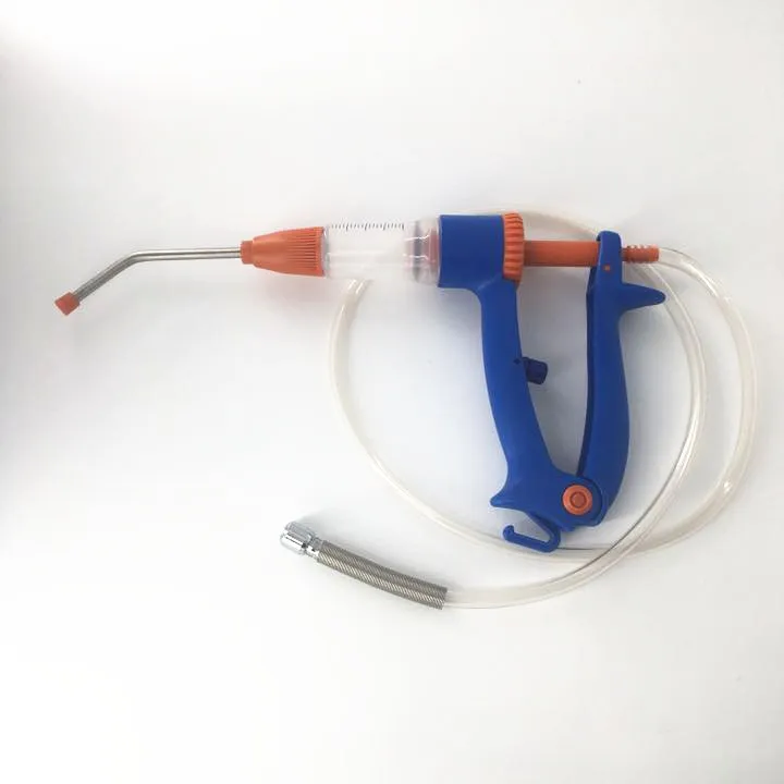 Animals Veterinary Automatic Continuous Syringe Drencher Gun 20ml