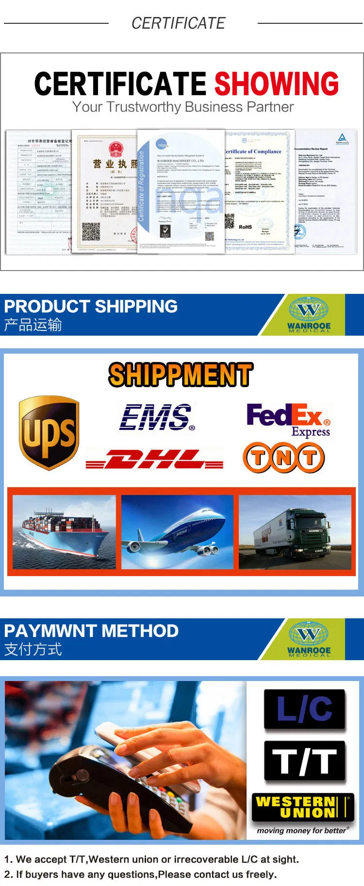 Aot500 Hospital Surgical Room Electric Orthopedic Ophthalmology Operating Table