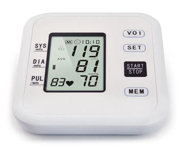 Approved Automatic Electronic Sphygmomanometer Ambulatory Digital Blood Pressure Monitor