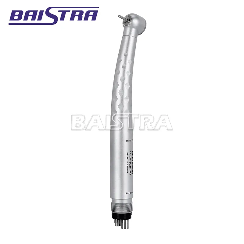 Baistra Supplies Standard Head Push Button Triple Water Spray Dental High Speed LED Handpiece