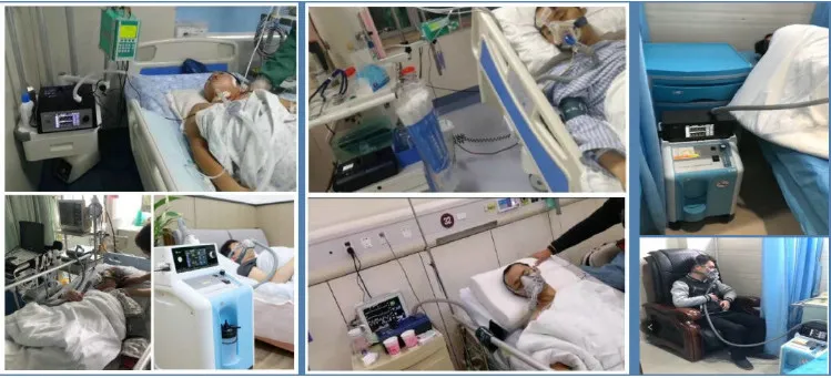 Breathing Apparatus Bipap Non Invasive Ventilator CPAP Machine