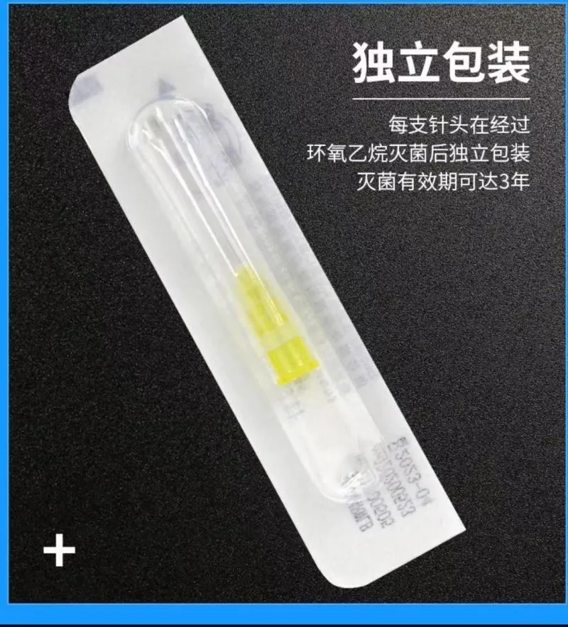 CE Approved Disposable Hypodermic Hypodermic Medical Injection Syringe Needles