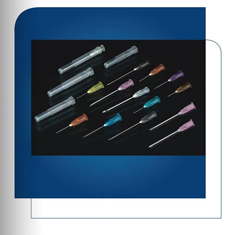 CE Approved Disposable Hypodermic Hypodermic Medical Injection Syringe Needles