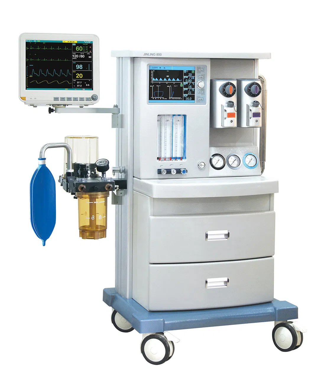 CE Approved Portable Anesthesia Machine Medical Apparatus Instruments Anesthesia Machine