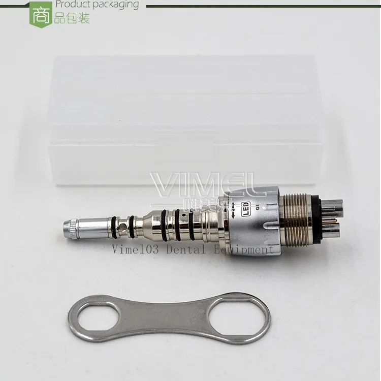 Dental Coupler 6 Holes Quick Coupling Connector Adaptor Fit Kavo Multiflex