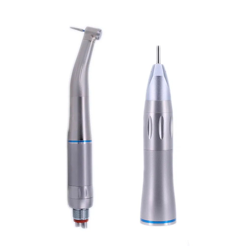 Dental Equipment Dental Handpiece Low Speed Handpiece Set Without Optic Contra Angle 1: 1 Straight Handpiece Inner Water Spray