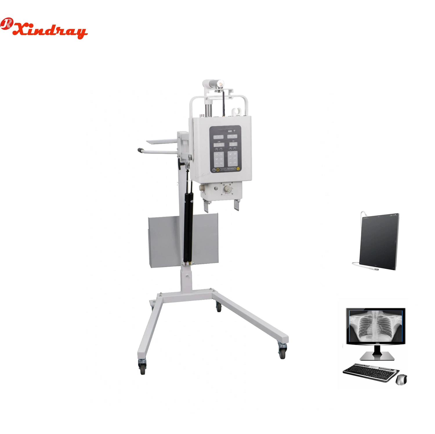 Diagnosis System High Frequency Professional Factory Price Mobile Animal Hospital Use Medical Equipment Portable X Ray Unit 100mA Veterinary X-ray Machine