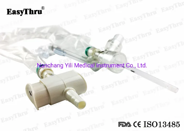 Disposable 72h Inline Suction Catheter Medical Product Closed Suction Catheter