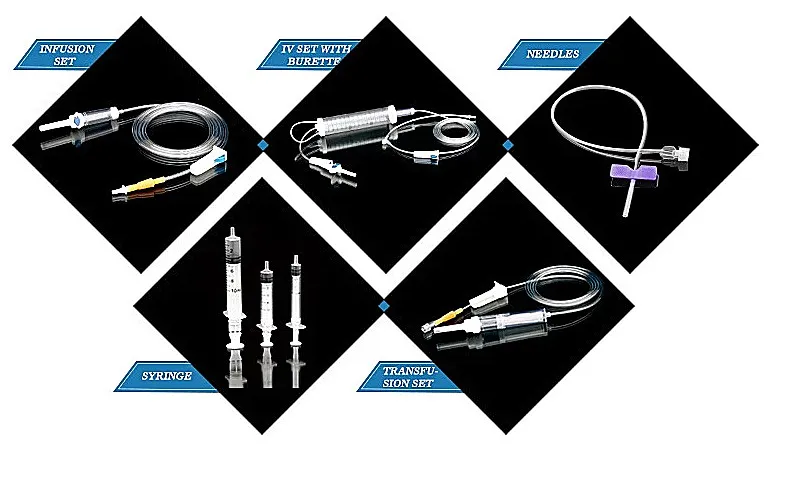 Disposable Hypodermic Syringe with Needle