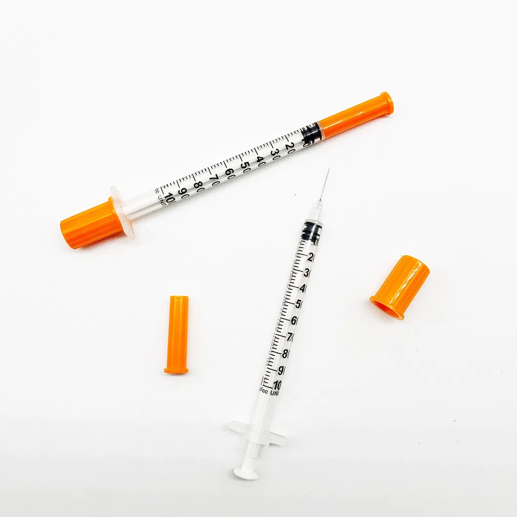 Disposable Insulin Syringe (1ml, 0.5ml, 0.3ml) Oral Hypodermic Needle Oral Syringe Medical Device Equipment