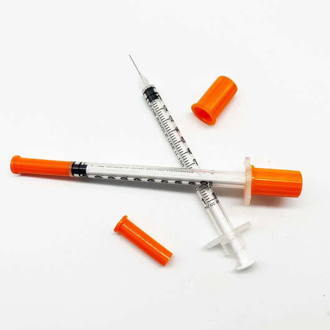 Disposable Insulin Syringe (1ml, 0.5ml, 0.3ml) Oral Hypodermic Needle Oral Syringe Medical Device Equipment