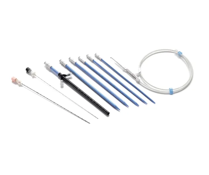 Disposable Percutaneous Nephrostomy Set for Kidney Surgery with Sizes 14fr 16fr 18fr 20fr