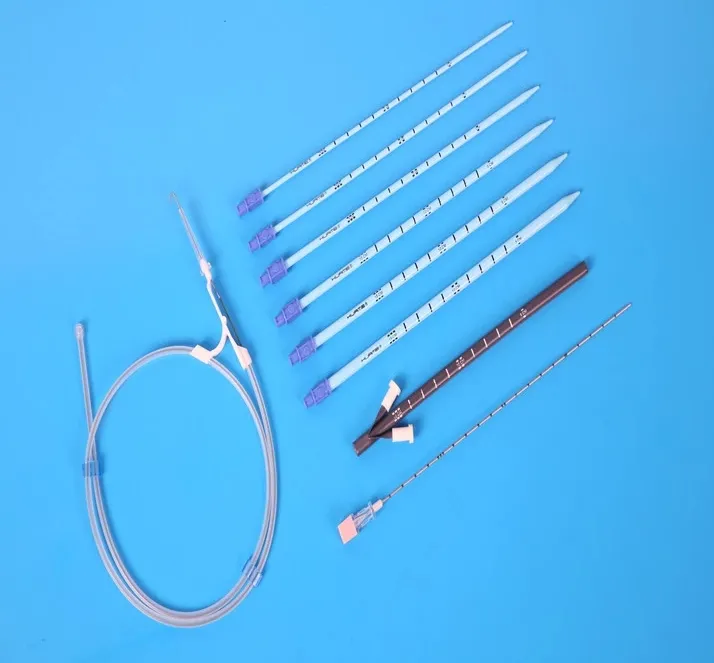 Disposable Percutaneous Nephrostomy Set for Kidney Surgery with Sizes 14fr 16fr 18fr 20fr