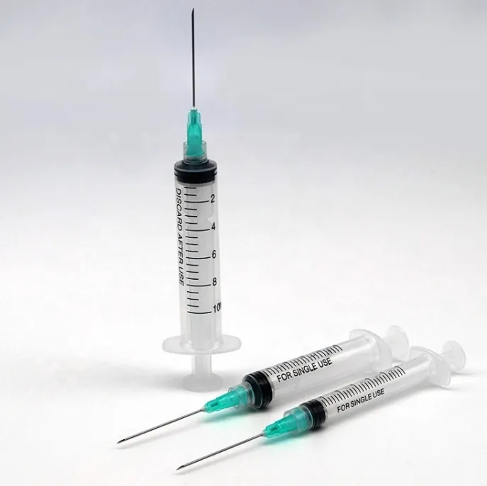 Disposable Syringe Injection Syringe in 3-Parts with CE Certificate