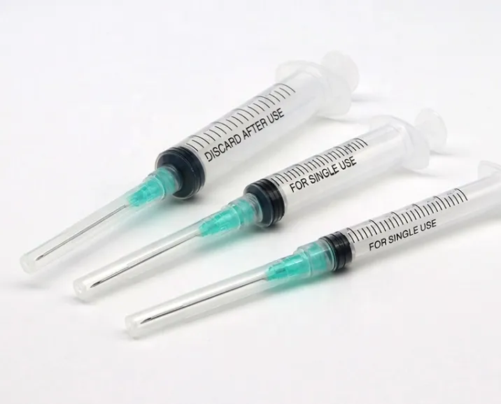 Disposable Syringe Injection Syringe in 3-Parts with CE Certificate