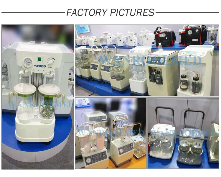 Dy-3 Medical Equipment Electric Low Vacuum Large Flow Dental Suction Unit Apparatus