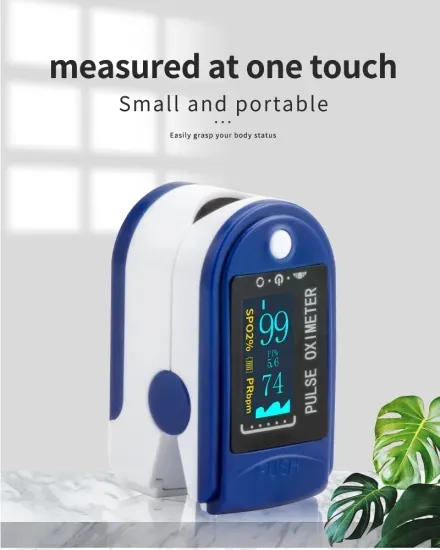 Factory Supply International Standard IEC EMC Fingertip Pulse Oximeter