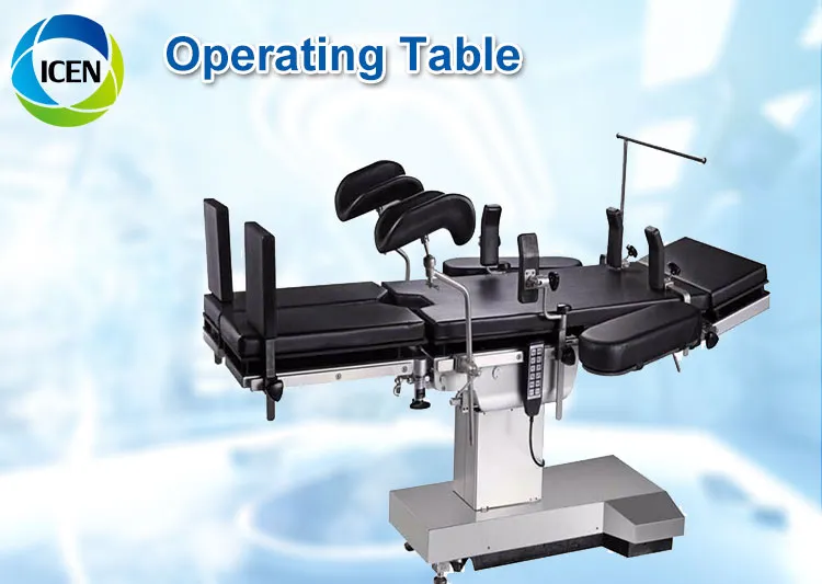 Head controlled surgical bed 304 Stainless steel multi purpose operation theatre table