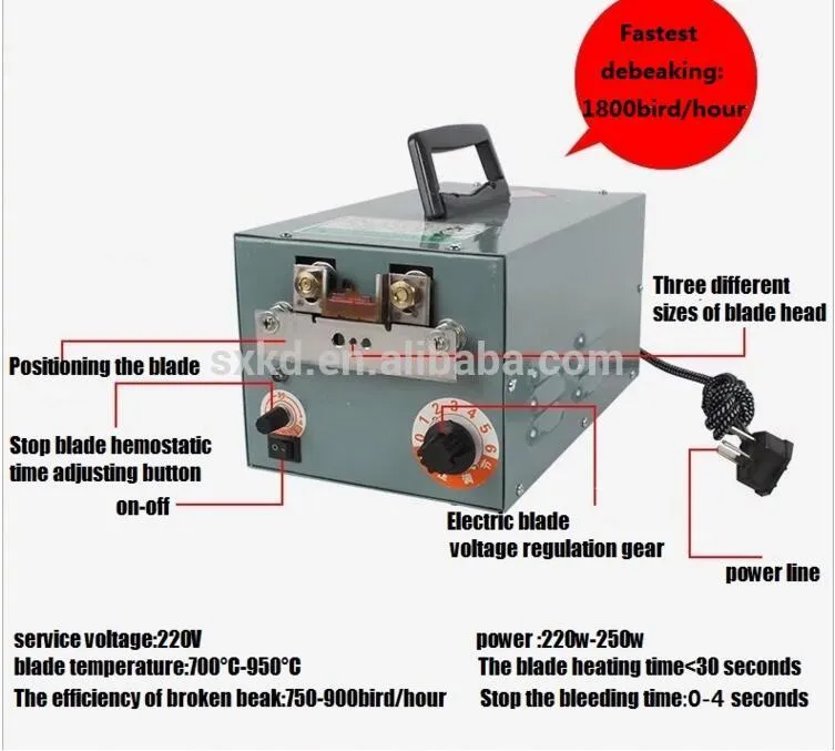 High Quality Full Automatic Chicken Debeaker