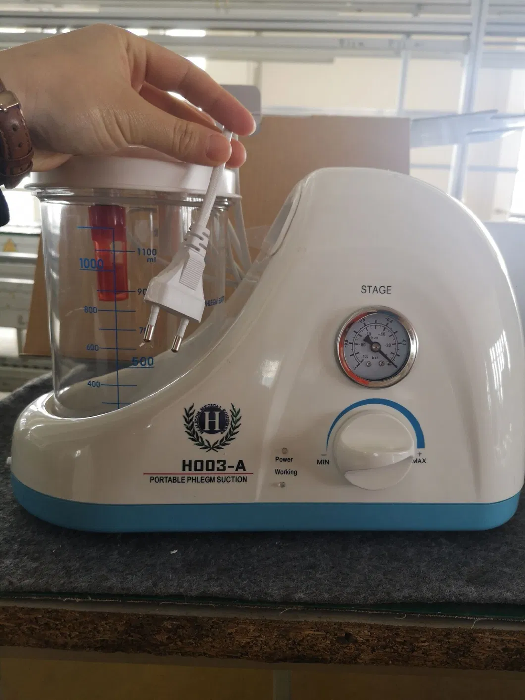 High Quality Hospital Equipment H003-a Medical Electric Pump Suction Apparatus