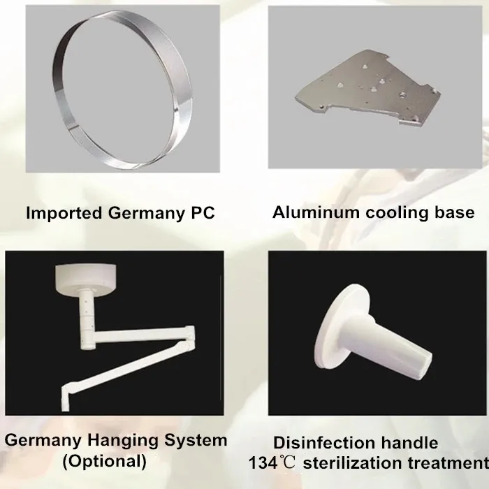 High Quality Hospital LED Operating Shadowless Lamp General Surgery Portable Mobile Ceiling Surgical Ot Light