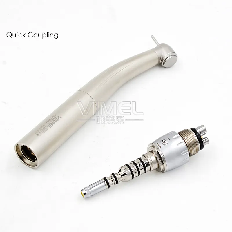 High Speed Handpiece Dental Standard Push Button Fiber Optical Handpiece