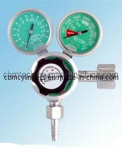 Hospital Medical Double-Gauge Oxygen Cylinder Regulator