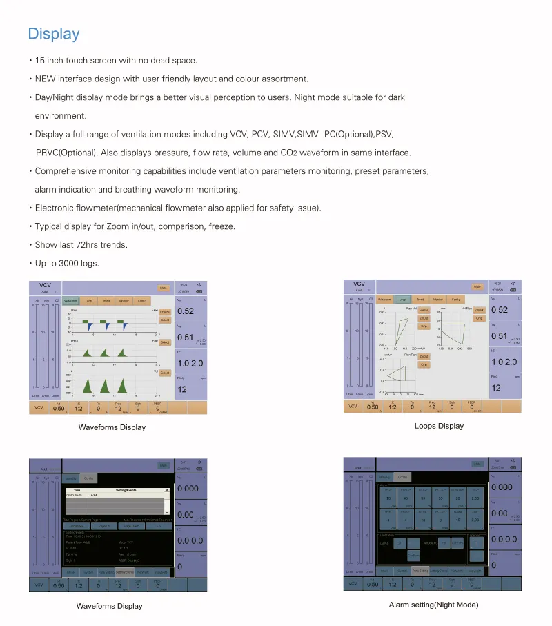 Hospital Medical Surgical Equipment Featured-Anesthesia Machine (CWM-303)