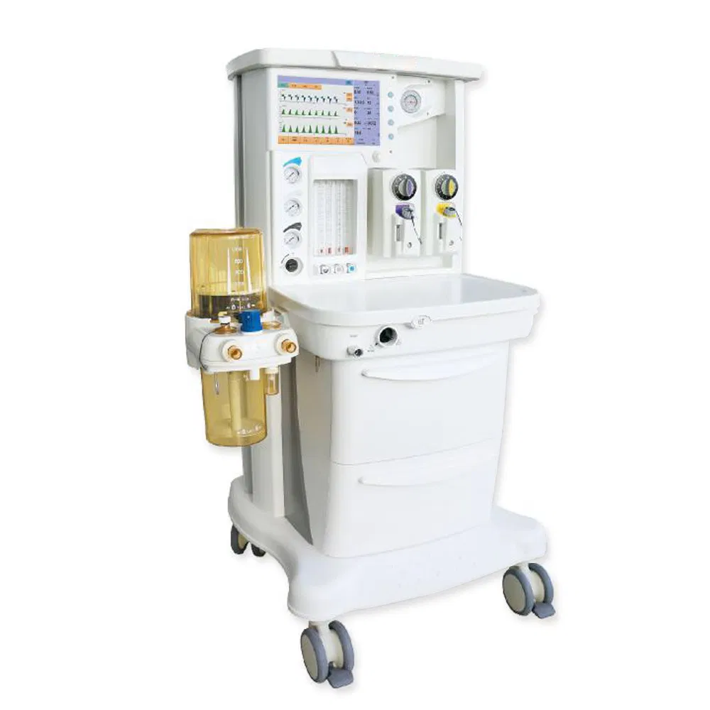Hospital Operating Room Anesthesia Machine with Vaporizers