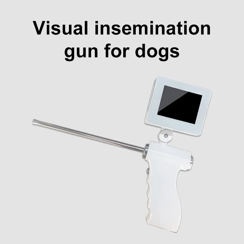 IN-AIG-2 veterinary breeding semination ai gun with camera for cattle cow