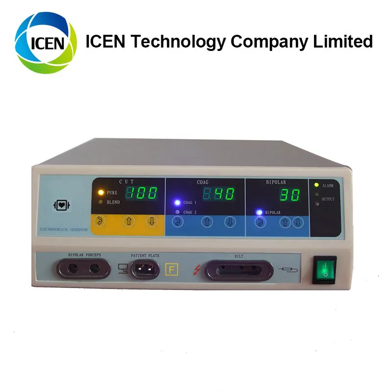 IN-I2000 High Frequency 5 Model Diathermy Electrosurgical Unit with mono-polar and bipolar function.