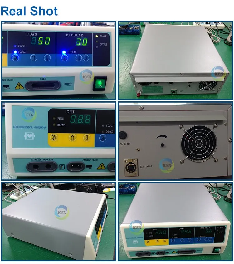 IN-I2000 High Frequency 5 Model Diathermy Electrosurgical Unit with mono-polar and bipolar function.