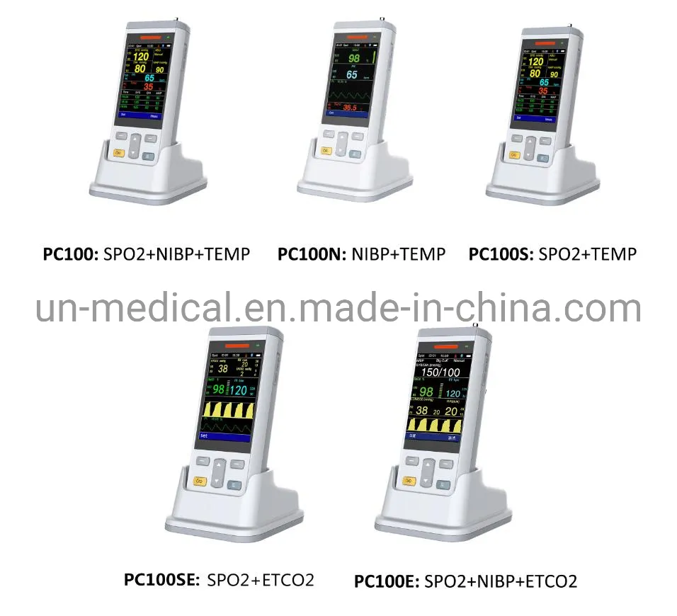 ISO Approved Rechargeable Pet Animal Veterinary Tabletop Pulse Oximeter