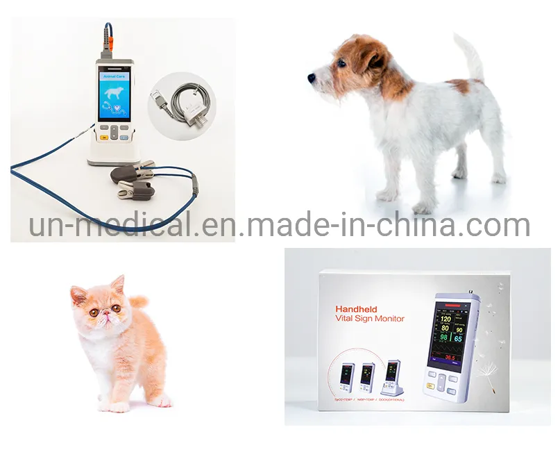 ISO Approved Rechargeable Pet Animal Veterinary Tabletop Pulse Oximeter