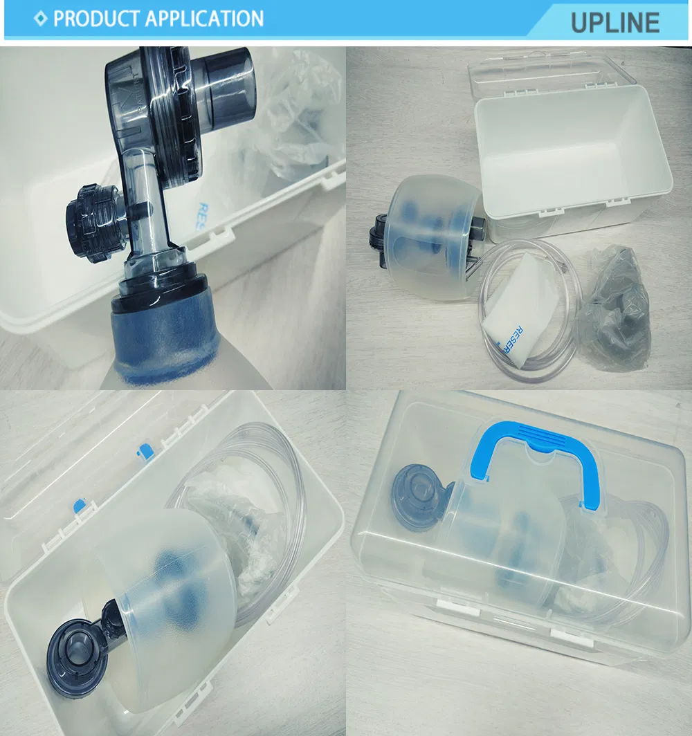 Manual Resuscitator, Ambu Bag Manual Resuscitator with Mask Hot Sale