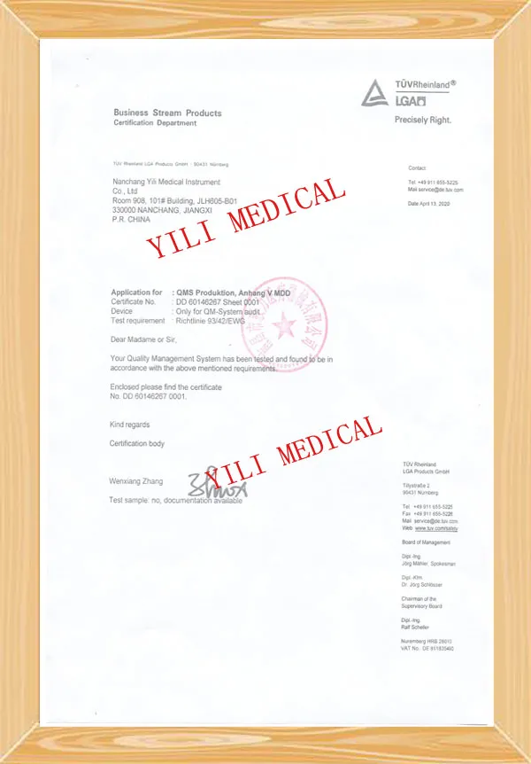 Medical 72h/24h Closed Suction Catheter System Medical Equipment