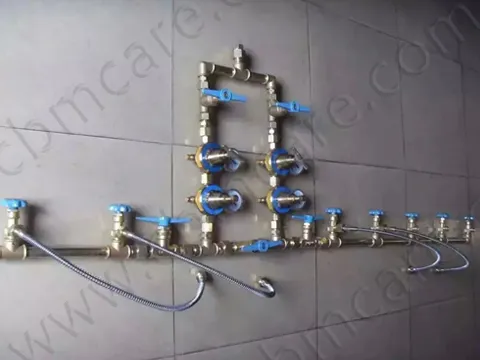 Medical Automatic O2/N2/CO2/N2o Gas Manifold Systems