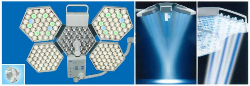 Medical Cold Light LED Shadowless Operating Lamp (THR-SY02-LED3+5)