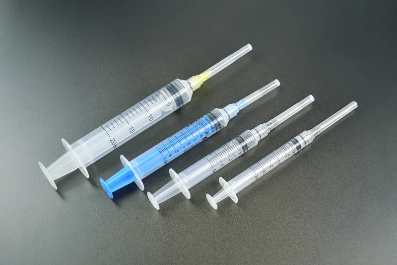 Medical Dental Disposable Product Plastic Vacuum 5ml Syringe