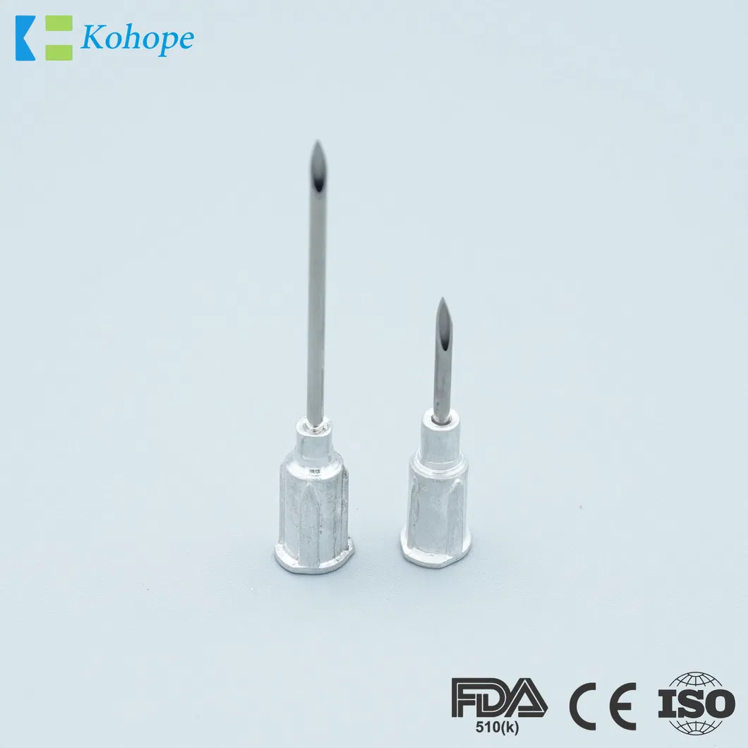 Medical Disposable/Reusable Stainless Steel Hypodermic Veterinary Needle, Vet Needle for Veterinary Syringe Use, for Animal/Pet/Livestock