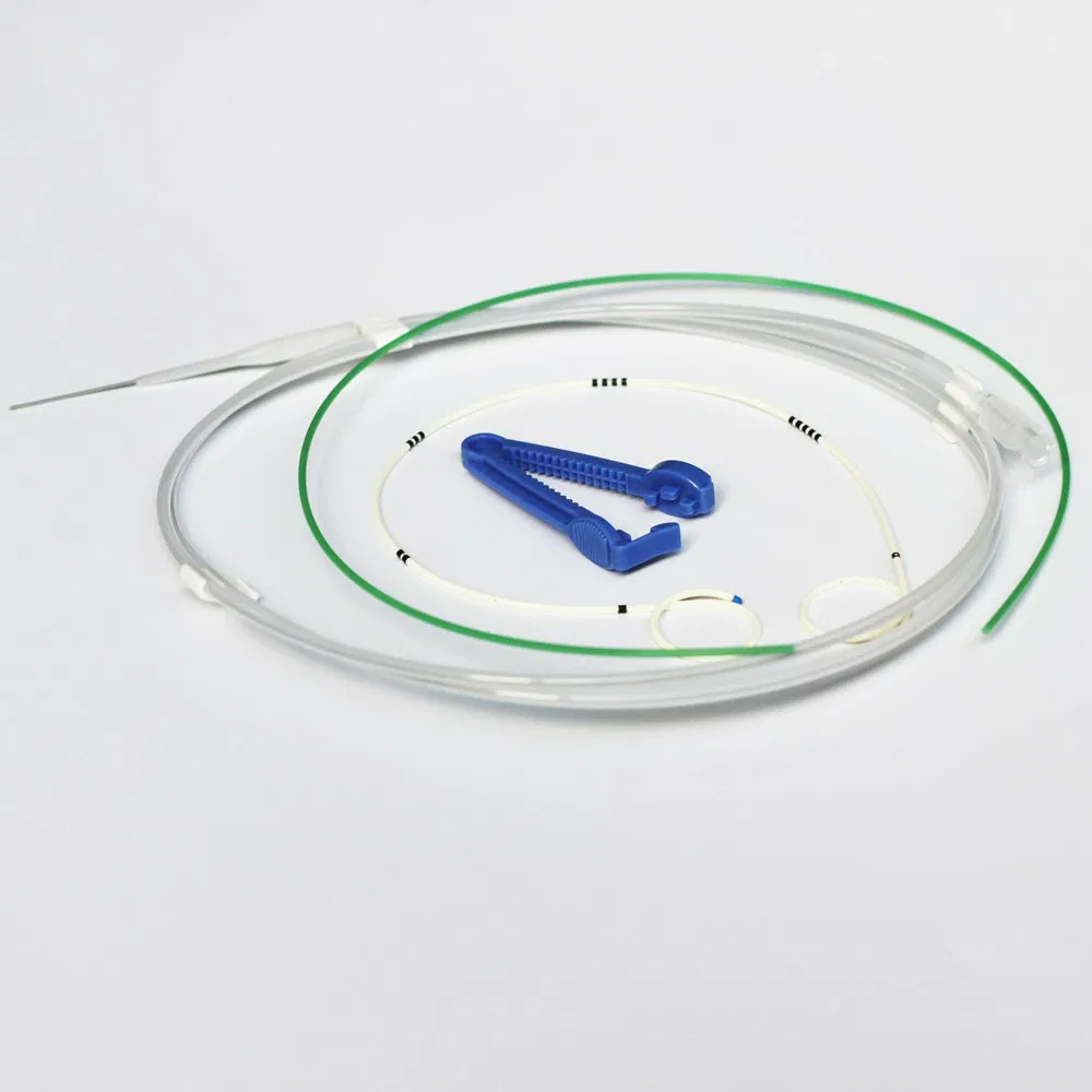 Medical Double Pigtail Ureteral Stent with 4.8fr 5fr 6fr 7fr 8fr