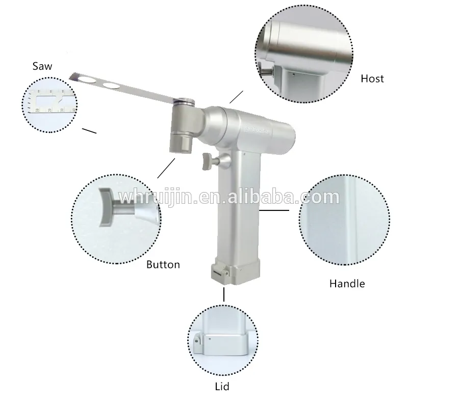 Medical Electric Power Bone Swing Oscillating Saw Orthopedic Surgery (NS-1011)